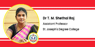 St. Joseph’s Degree College, Assistant Professor, Biotechnology Department: Dr. T.M. Sheethal Raj Interview